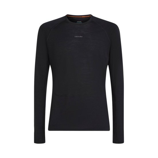 ICEBREAKER - T-SHIRT MANICHE LUNGHE MERINO 125 ZONEKNIT UOMO