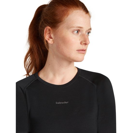 ICEBREAKER - T-SHIRT ZONEKNIT MANICHE LUNGHE MERINO 125 DONNA