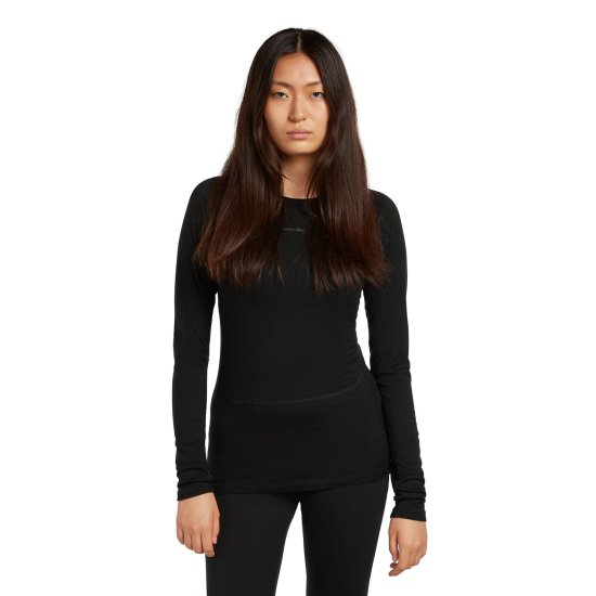 ICEBREAKER - Primo strato Merino Mer 200 ZoneKnit Crewe donna