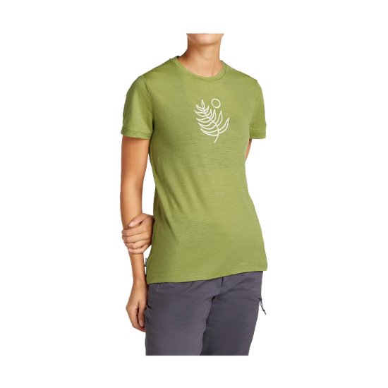 ICEBREAKER - T-SHIRT MANICA CORTA MERINO 150 TECH LITE DONNA