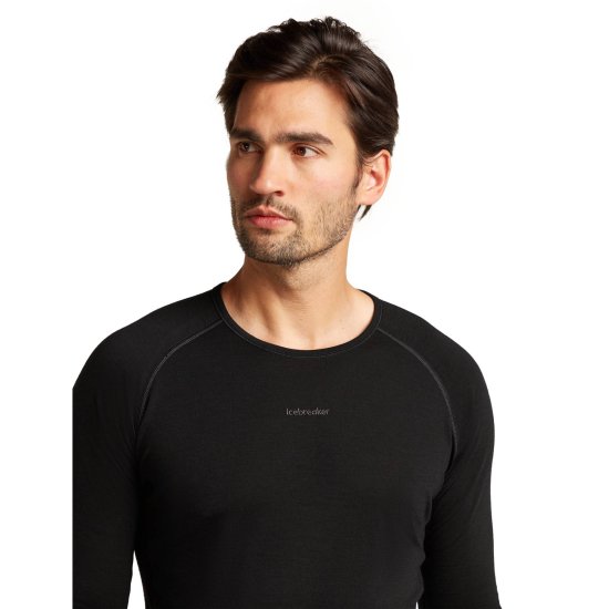 ICEBREAKER - INTIMO MERINO ZONEKNIT GIROCOLLO 200 UOMO