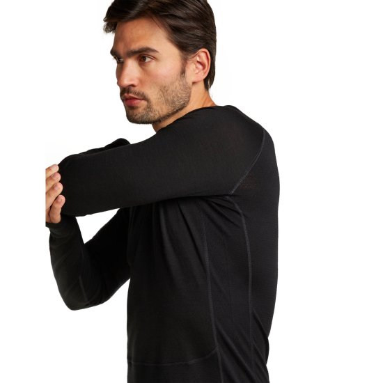 ICEBREAKER - INTIMO MERINO ZONEKNIT GIROCOLLO 200 UOMO