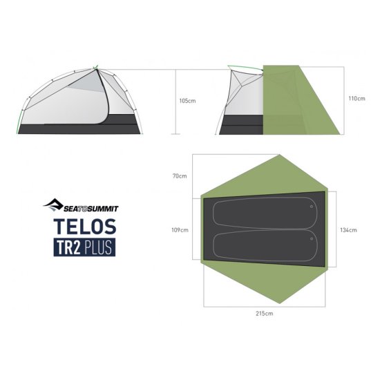 SEA TO SUMMIT - Tenda Telos TR2 PLUS
