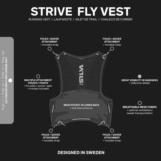 SILVA - Gilet idratazione Strive Fly 5