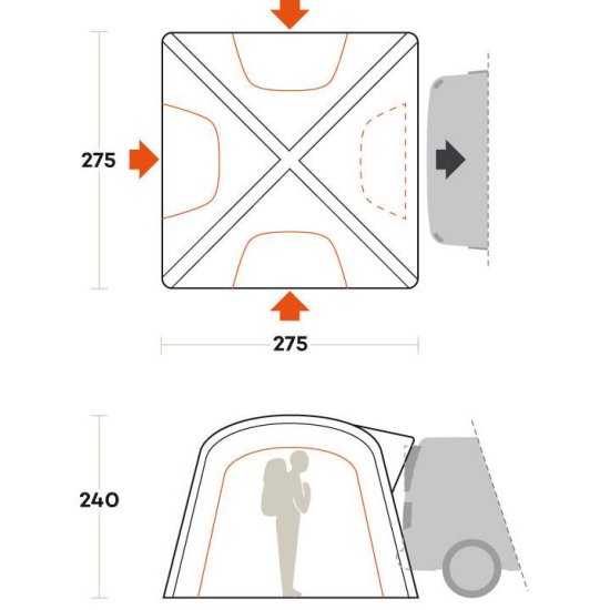 FERRINO - Tenda Wanderer Trunk