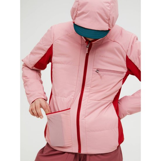 PEAK PERFORMANCE - Giacca con cappuccio isolante reversibile Freelight donna