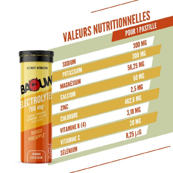 BAOUW - 10 Pastiglie elettrolitiche