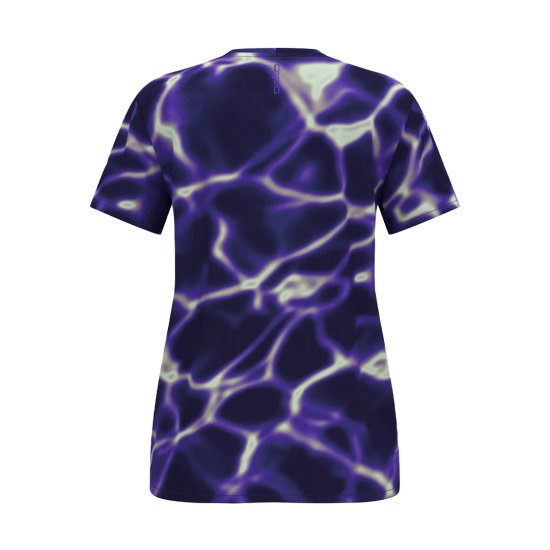 ODLO - T-shirt Zeroweight Chill Tec Print donna