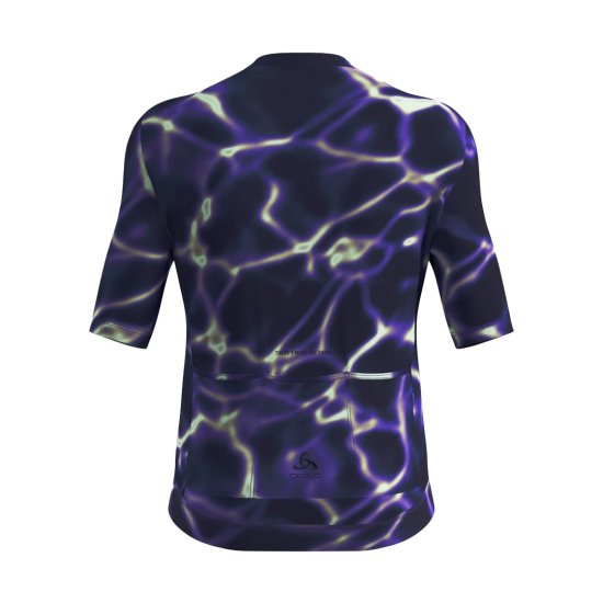 ODLO - MAGLIA DA CICLISMO STAMPATA ZEROWEIGHT PRO UOMO