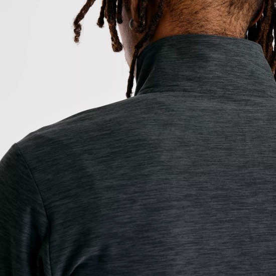 NEW BALANCE - Maglia Space Dye 1/4 Zip da uomo