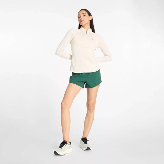 NEW BALANCE - Pile Athletics Heat Grid 1/2 Zip donna