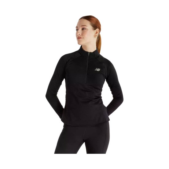 NEW BALANCE - Pile Athletics Heat Grid 1/2 Zip donna