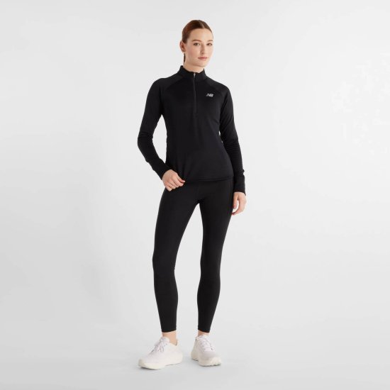 NEW BALANCE - Pile Athletics Heat Grid 1/2 Zip donna