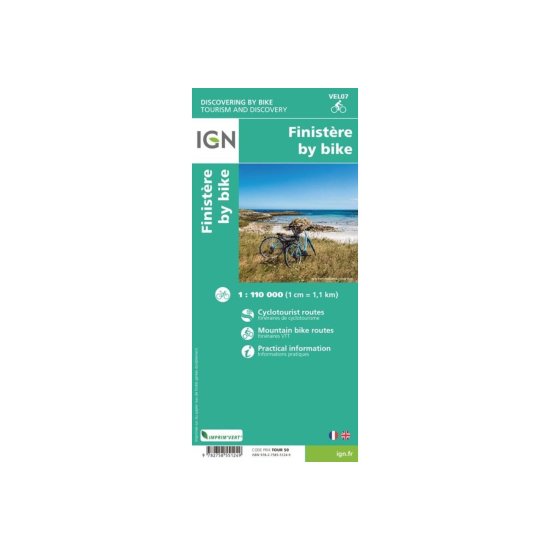 IGN - CARTA VEL07 - FINISTÈRE IN BICICLETTA