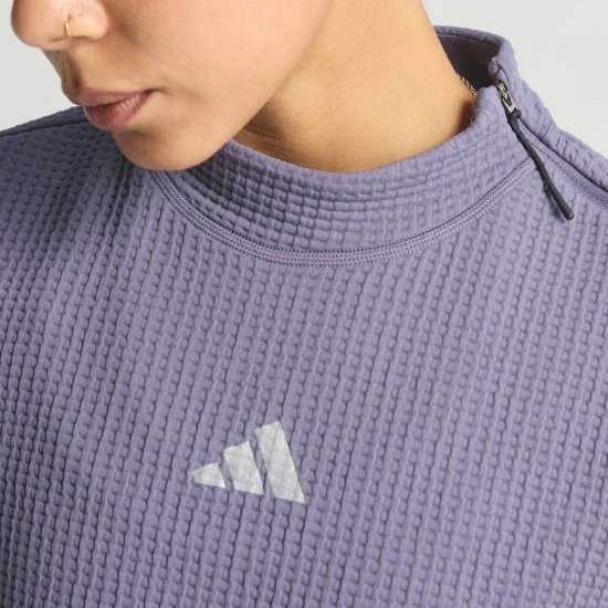 ADIDAS - Felpa adi365 Climawarm+ collo alto da donna