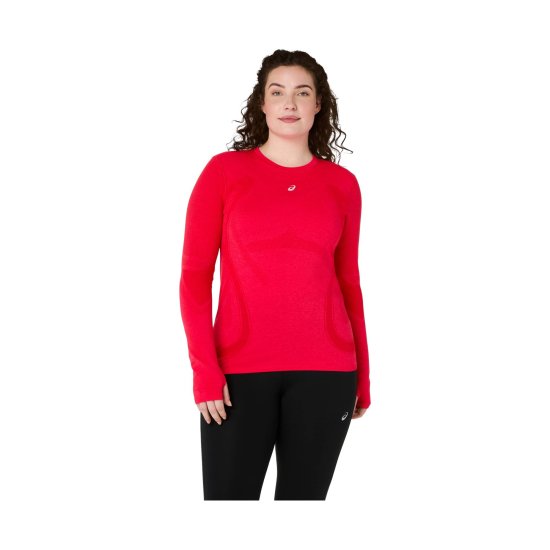 ASICS - Maglietta a maniche lunghe senza cuciture Road donna