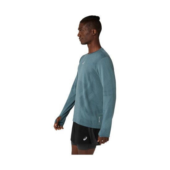 ASICS - Maglietta a maniche lunghe senza cuciture Road uomo