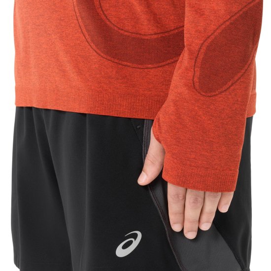 ASICS - Maglietta a maniche lunghe senza cuciture Road uomo