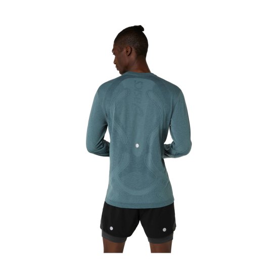 ASICS - Maglietta a maniche lunghe senza cuciture Road uomo