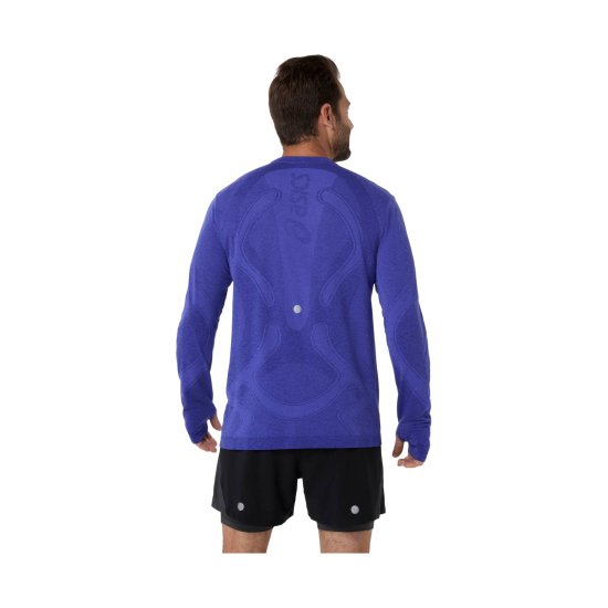 ASICS - Maglietta a maniche lunghe senza cuciture Road uomo