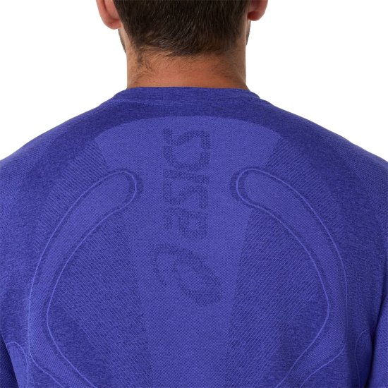 ASICS - Maglietta a maniche lunghe senza cuciture Road uomo