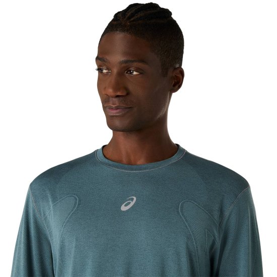 ASICS - Maglietta a maniche lunghe senza cuciture Road uomo