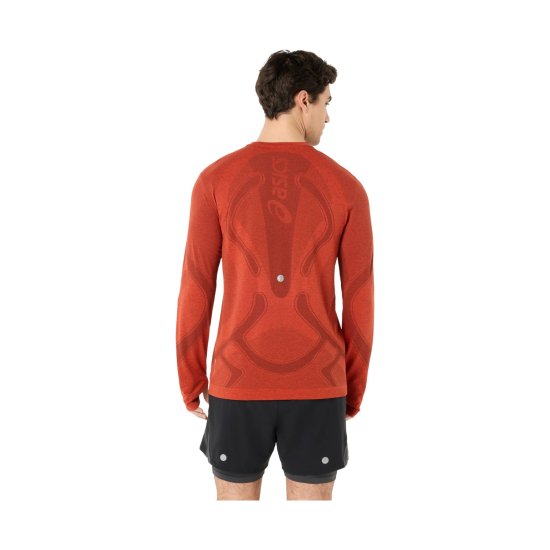 ASICS - Maglietta a maniche lunghe senza cuciture Road uomo