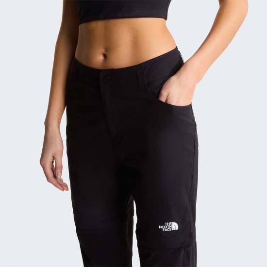 THE NORTH FACE - Pantalone convertibile standard dritto Exploration donna