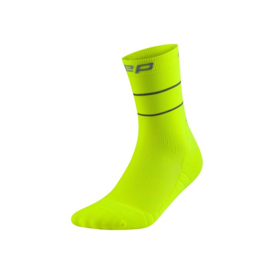 CEP - CALZE PRO RUN REFLECTIVE MID CUT UOMO