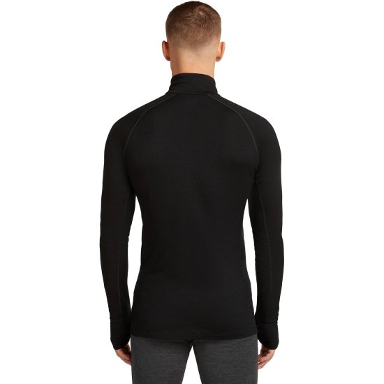 ICEBREAKER - SOTTOSTRATO MERINO 200 ZONEKNIT MEZZA ZIP UOMO