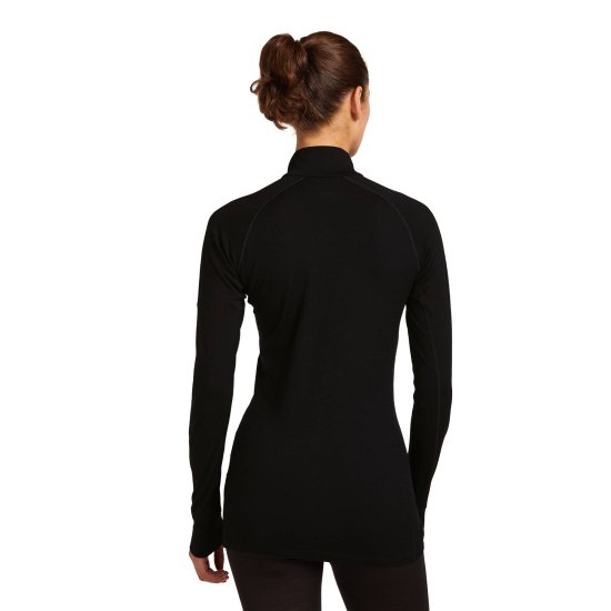 ICEBREAKER - PRIMO STRATO MERINO ZONEKNIT 200 MEZZA ZIP DONNA