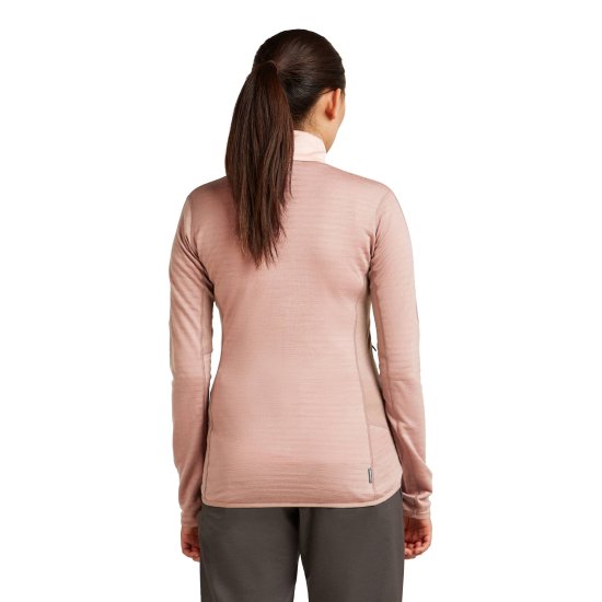 ICEBREAKER - PILE 300 DISCENDENTE CON ZIP DONNA