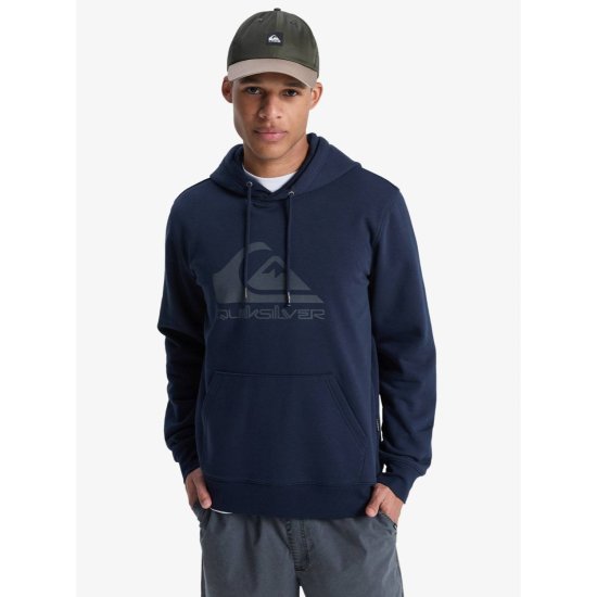 QUIKSILVER - FELPA COMP LOGO UOMO