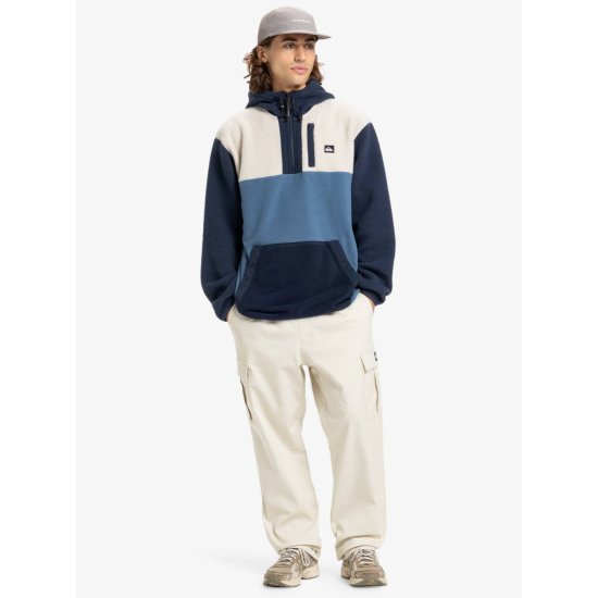 QUIKSILVER - PILE VISTA OCEANO MIX UP CON CAPPUCCIO UOMO