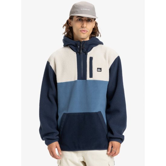 QUIKSILVER - PILE VISTA OCEANO MIX UP CON CAPPUCCIO UOMO