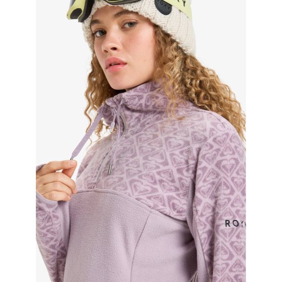 ROXY - Pile mezza-zip Sayna donna