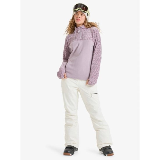 ROXY - Pile mezza-zip Sayna donna