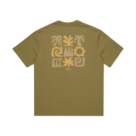 QUIKSILVER - T-SHIRT PTO SUN FLOW UOMO