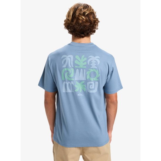QUIKSILVER - T-SHIRT PTO SUN FLOW UOMO
