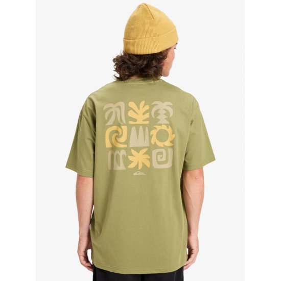 QUIKSILVER - T-SHIRT PTO SUN FLOW UOMO
