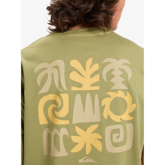 QUIKSILVER - T-SHIRT PTO SUN FLOW UOMO
