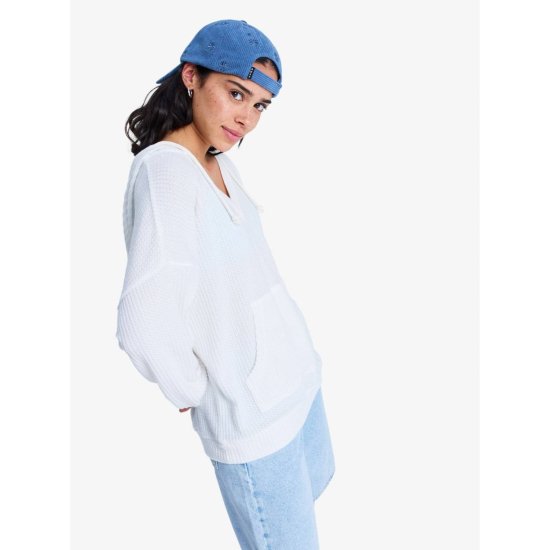 ROXY - FELPA OCEAN DRIVE CON CAPPUCCIO DONNA