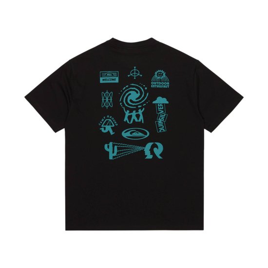 QUIKSILVER - T-SHIRT PTO WELCOME ALL UOMO