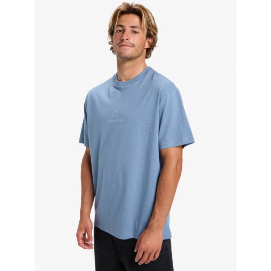 QUIKSILVER - T-SHIRT CL SKIPPING STONES UOMO