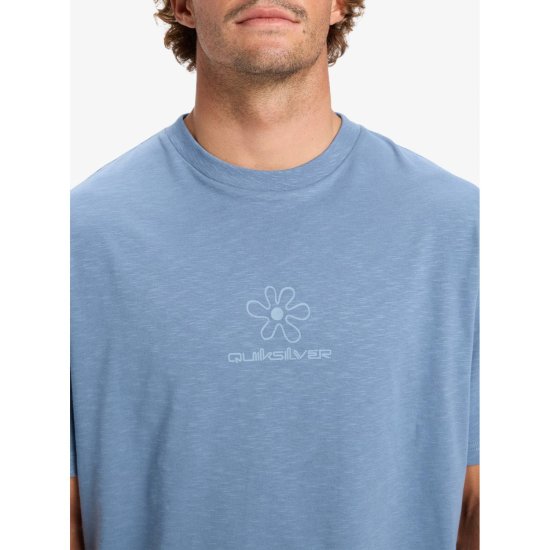 QUIKSILVER - T-SHIRT CL SKIPPING STONES UOMO