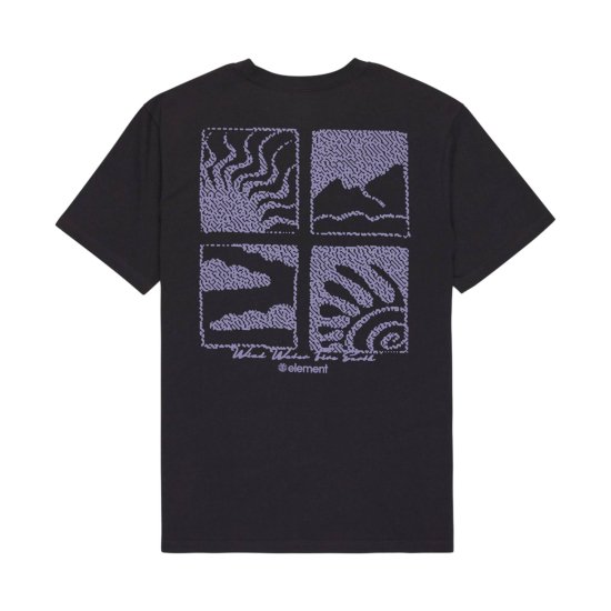 ELEMENT - T-SHIRT 4 ELEMENTS UOMO