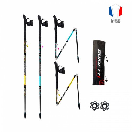 Guidetti - BASTONI DA TRAIL PLATINIUM NÉO PULSE CARBONE
