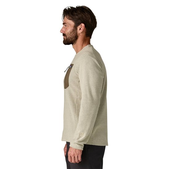 PATAGONIA - PILE R1 AIR GIROCOLLO UOMO