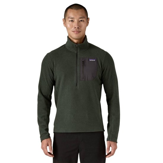 PATAGONIA - PILE R1 AIR MEZZA ZIP UOMO