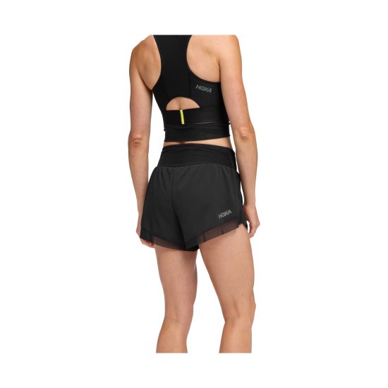 HOKA - Pantaloncino Glide 4" (10 cm) da donna